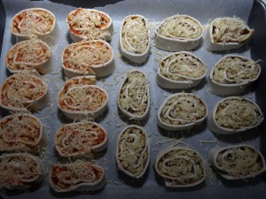 vegemite and pizza scrolls